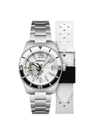 Spinnaker Fleuss Sp-5175-11 Spongebob Squarepants Doodlebob Limited Edition Otomatik Erkek Kol Saati Gri