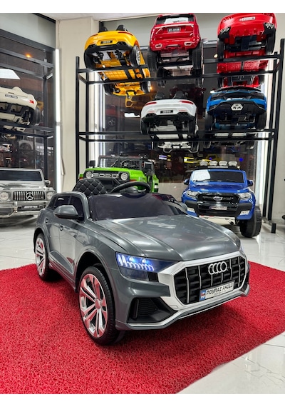 Audi Q5 Akülü Araba 0-5 Yaş Gri