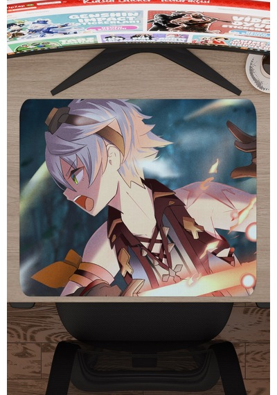 Bennett Genshin Impact Anime Gacha V5 - 48x40 Xl Gaming Mouse Pad Fare Altlığı