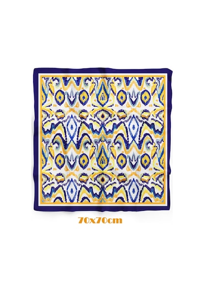 Boho Energy Desen 70 70cm Bandana/fular Çok Renkli