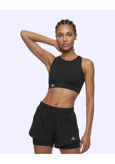 Kappa Fesa Short Kadın Siyah Regular Şort