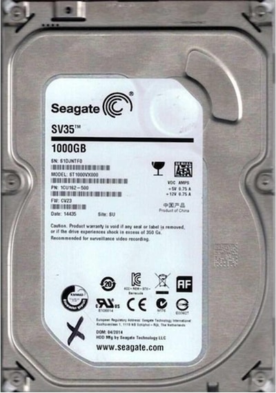 Seagate SV35 ST31000526SV 1 TB HDD