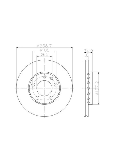 Bosch 0986479036 Ön Fren Aynası Disk Havalı Fabia 1.0 1.2 12 99-polo 9n 1.2 1.4 16v 1.9 Sdı 10 01- 6q0615301a