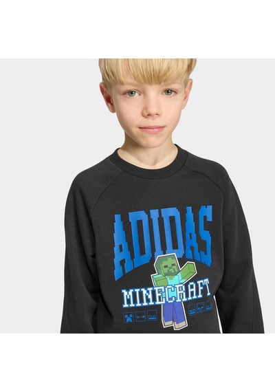 Adidas Minecraft Çocuk Siyah Eşofman Takımı Kh3194