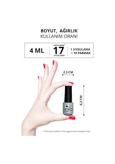Momo Professional Kalıcı Oje K108 Light Butter Yellow 4 ML
