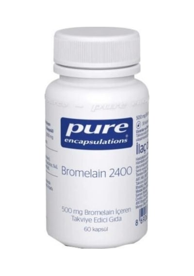 Pure Encapsulations Bromelain 2400 Btl 60 Kapsül