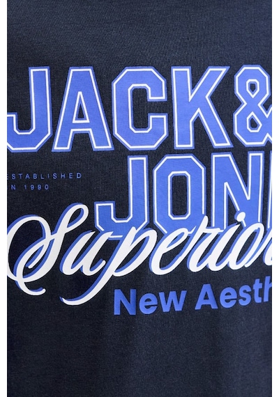 Jack & Jones Jjelogo Çocuk Tişört Lacıvert