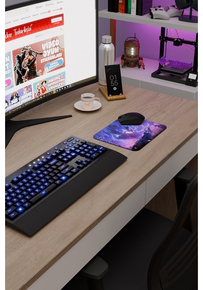 Ori And The Will Of The Wisps Dikişli Kauçuk Oyuncu Mousepad V2 - 22x18 Gaming Mouse Pad