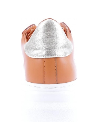 Dgn Es864-23y Kadin Kalin Kristal Taşli Sneakers Ayakkabi ES864-2007-R1840 Turuncu