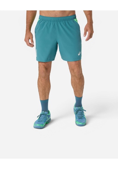 Asics Padel Court 7ın Short Erkek Yeşil Şort 2041a350-300
