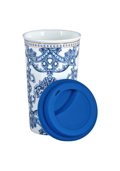 Lucky Art Florance Sılıkon Kapaklı Mug çok renkli