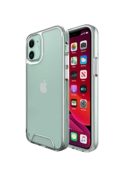 Apple Uyumlu iPhone 12 Mini Kılıf Zore Gard Silikon Renksiz