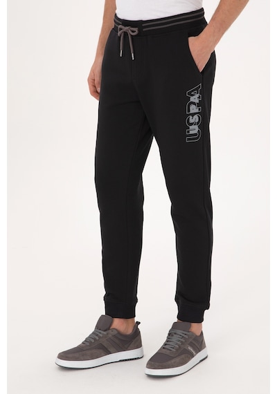 U.s. Polo Assn. Erkek Siyah Eşofman Altı 50316373-vr046 Sıyah