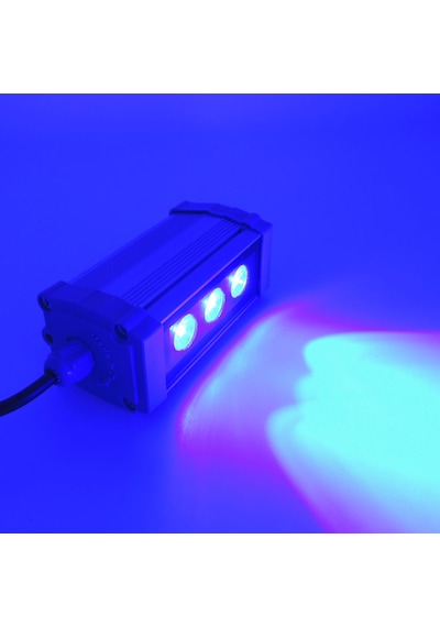 Led Aydınlatma Wall Washer Duvar Boyama 10 Cm 3w Mavi