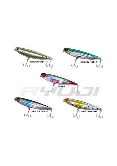Ryuji Dog Strike 9cm 11gr Maket Yem - Gray Mullet