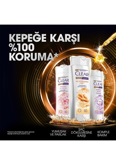 Women Saç Dökülmesine Karşı Zencefil Özü Kepeğe Karşı Etkili Şampuan 350 Ml
