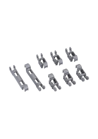 Bosch İle Uyumlu Sms63m26ff Bulaşık Makinesi Katlanır Tabaklık Klips Seti - 00611472, Siemens İçin