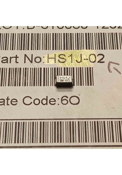 Hs1j-02 1a 600v Do-214 Smd Diyot 250 Adet