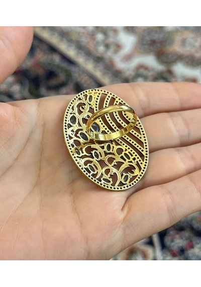 Mavi Topaz Elmas Yüzük 061