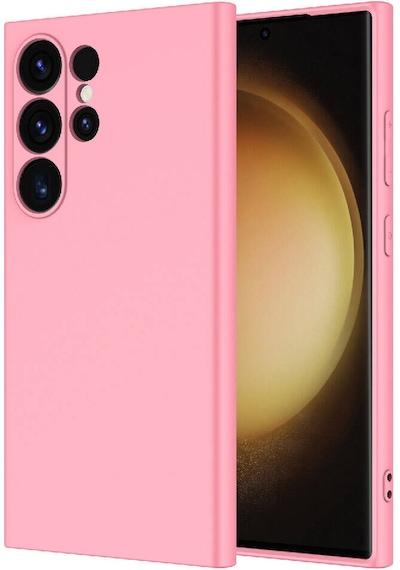 Galaxy S24 Ultra Uyumlu Zore Mara Lansman Kılıf-pembe Pembe