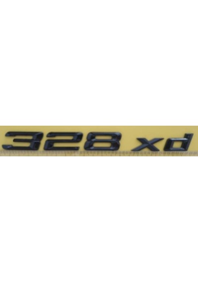 328xd Siyah Bagaj Yazısı 3a 3d 3abs