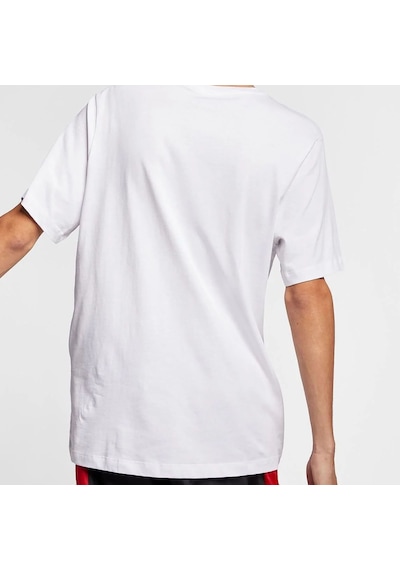 Nike Beyaz Erkek Günlük T-shirt Sportswear Icon Futura Ar5004-100 001