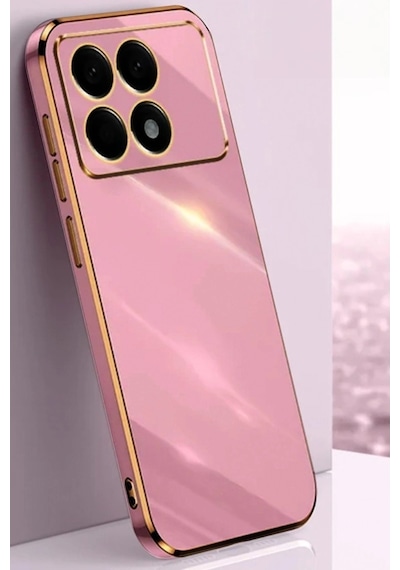 Xiaomi Poco X6 Pro Kılıf Volet Silikon - Mor