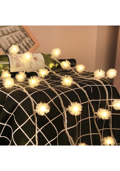 KİRPİ TOP LED IŞIK YILBAŞI AĞACI IŞIĞI NOEL LED IŞIK KİRPİ GÜN IŞIĞI LED IŞIK İP LED IŞIK MODLU 220V FİŞLİ Gün Işığı