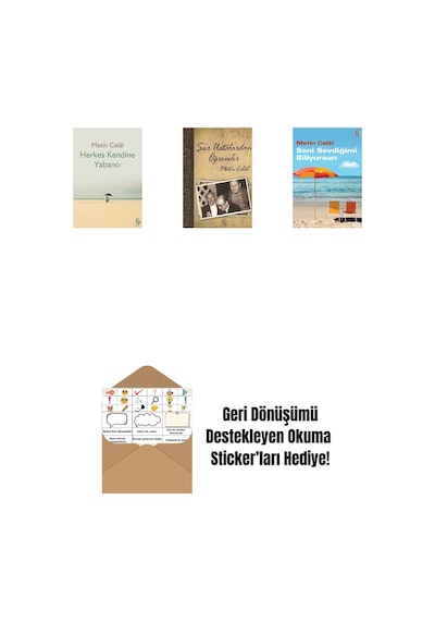 Herkes Kendine Yabancı + Şiir Ustalardan Öğrenilir + Seni Sevdiğimi Biliyorsun + Okuma Sticker'ları