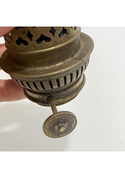 Antika Gaz Lambası Mekanizma Başlığı 014 Altın