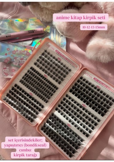 Suvea Beauty Dıy Anime Takma Kirpik Seti 10 12 13 15