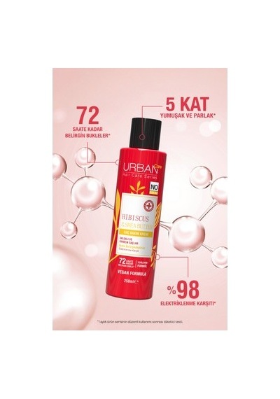250 Ml Vegan Saç Kremi, Hibiscus Ve Shea Butter İle Bukleler İçin