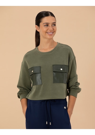 Pierre Cardin Kadın Kahverengi Sweatshirt 50273759-vr238 Kahverengi