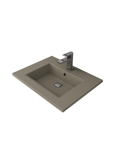 Bocchi Milano Etajerli Lavabo 60 CM Mat Kaşmir 1161-011-0126