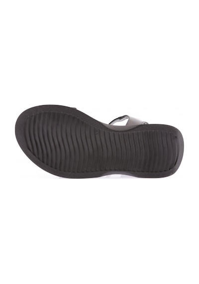 Dgn 4851-22y Kadin Büzgü Bantli Kalin Taban Sandalet 4851-2027-R1534 Siyah