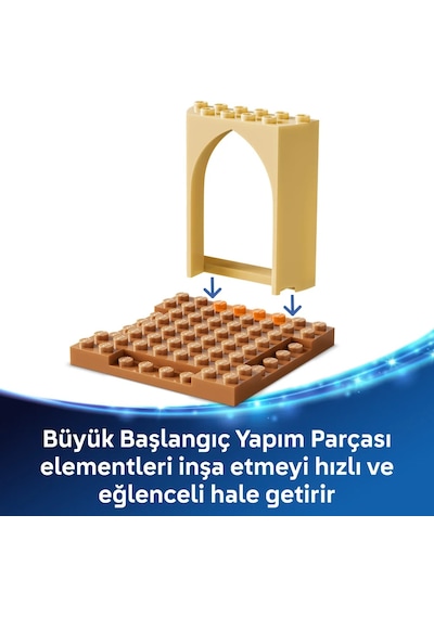 LEGO® ǀ Disney Moana Köy Evi ve Tekne 43282 – 4 Yaş ve Üzeri Çocuklar için 3 Karakter İçeren Oyuncak Yapım Seti (85 Parça)
