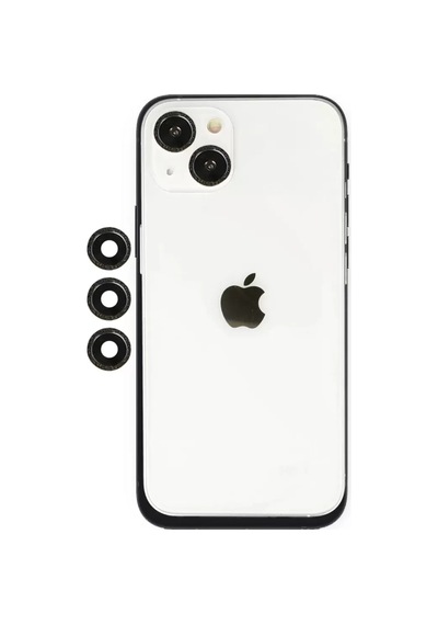 Newface Apple İphone 14 Shine Kamera Lens - Siyah