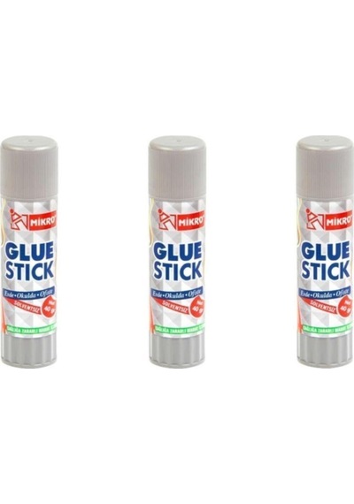 40 Gr. Glue Katı Stick Yapıştırıcı 3 Adet