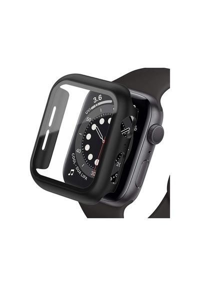 Cosmotex 8683140560324 Newface Apple Watch Uyumlu  Ultra 49mm Camlı Kasa Ekran Koruyucu - Siyah