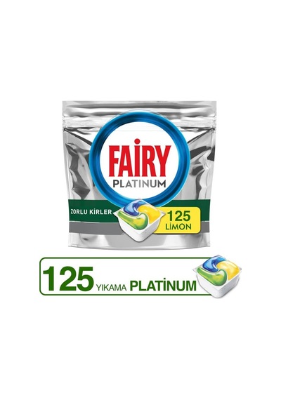 Fairy Platinum 125'li Bulaşık Makinası Kapsül