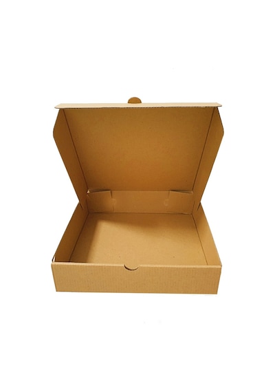 Baskısız Pizza Kutusu 22x22x5 100 Adet