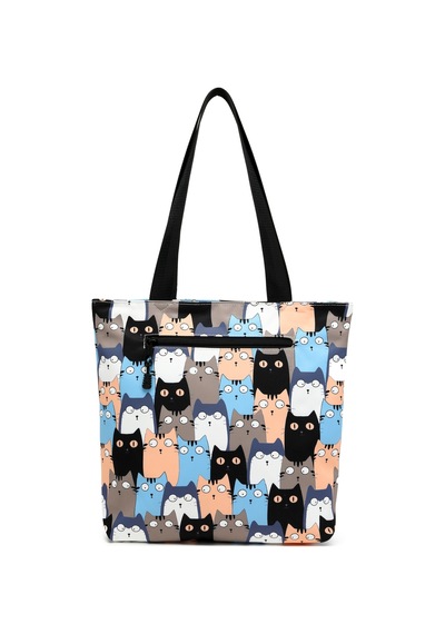 Printed Edition Askılı Omuz Çantası 0234 Blackpink Cat