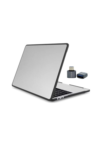 Macbook Air 15.3 İnç Kılıf A2941 M2 A3114 M3 A3241 M4 A3448 M5 Uyumlu Shockproof Rugged Hard Case Tpu Bumper Tam Koruma Anti Fingerprint Mat Sert Kapak Şeffaf Belirtilmemiş