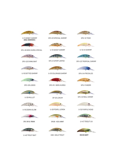 Hanfish Zıpır Ug 50mm 5gr Lrf Maket Balık