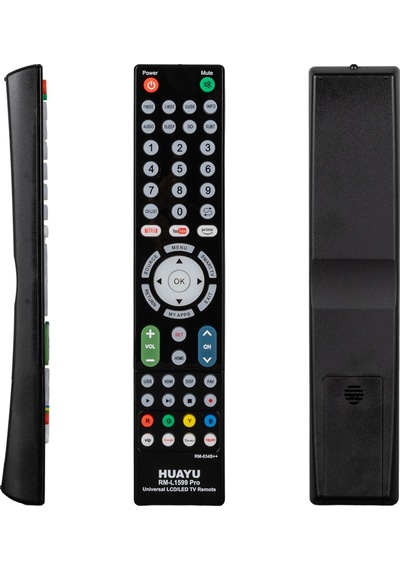 Huayu Akıllı Kodlanabilir Lcd Led Tv Kumandası Lg Sony Samsung Uyumlu Hitachi Tcl Toshiba Philips Vestel Sanyo Vb.