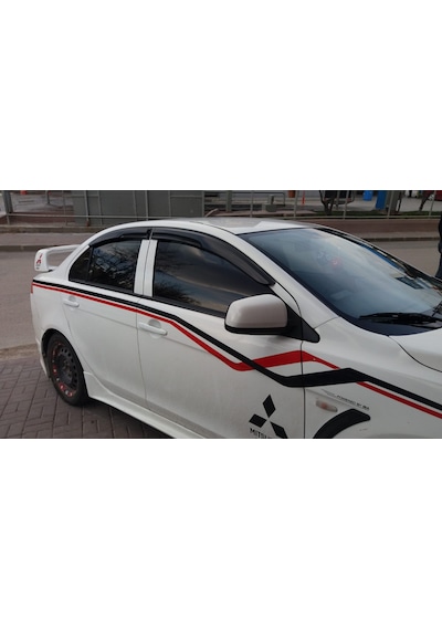 Mitsubishi Lancer Mügen Cam Rüzgarlığı 2008-2015 Arası 4 Lü Set N11.24559