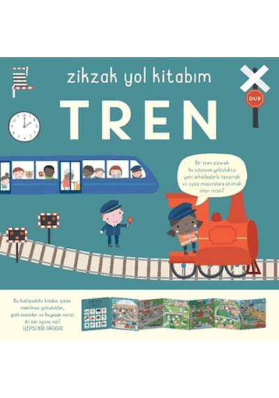 Zikzak Yol Kitabım - Tren - Kyut-763677