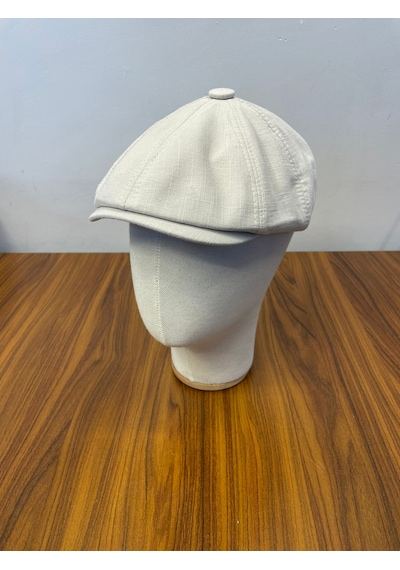 Hamze Peaky Blinders Tommy Shelby Model Keten Kasket Şapka Kemik