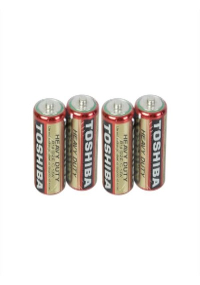 Toshiba Manganez R14 C Orta Boy 1.5v Pil 4 Adet