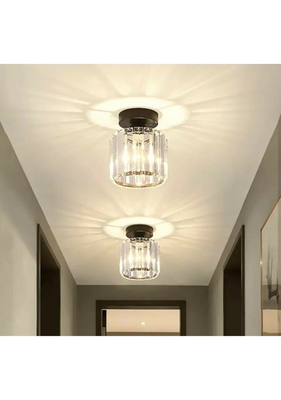 Luna Lighting Luxury Siyah Plafonyer Avize LUNAMSLS-1 Siyah